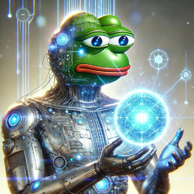 Robo Pepe cybernetic mascot